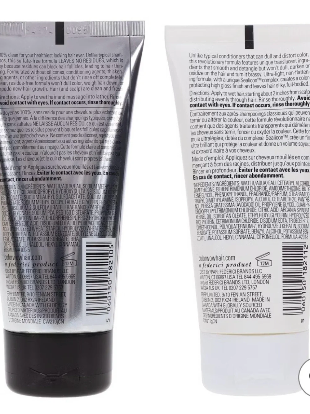 New Color Wow Color Security Shampoo & Conditioner Set